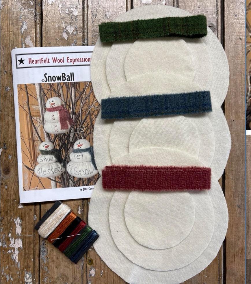 SNOWBALL Kit - All About Ewe Wool Shop