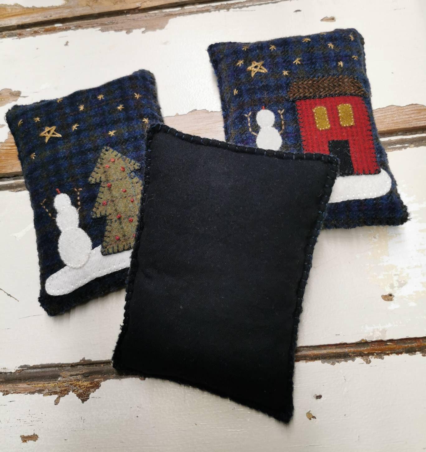 STARS in the NIGHT - Set of 3 Pillows Digital Download - All About Ewe Wool Shop