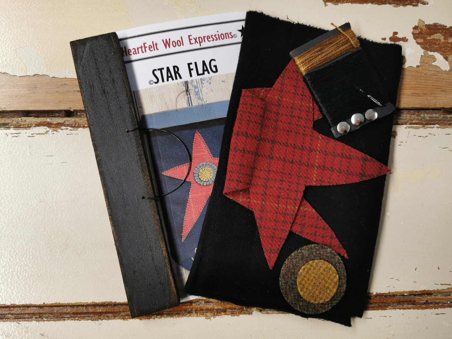 STAR FLAG Kit - All About Ewe Wool Shop