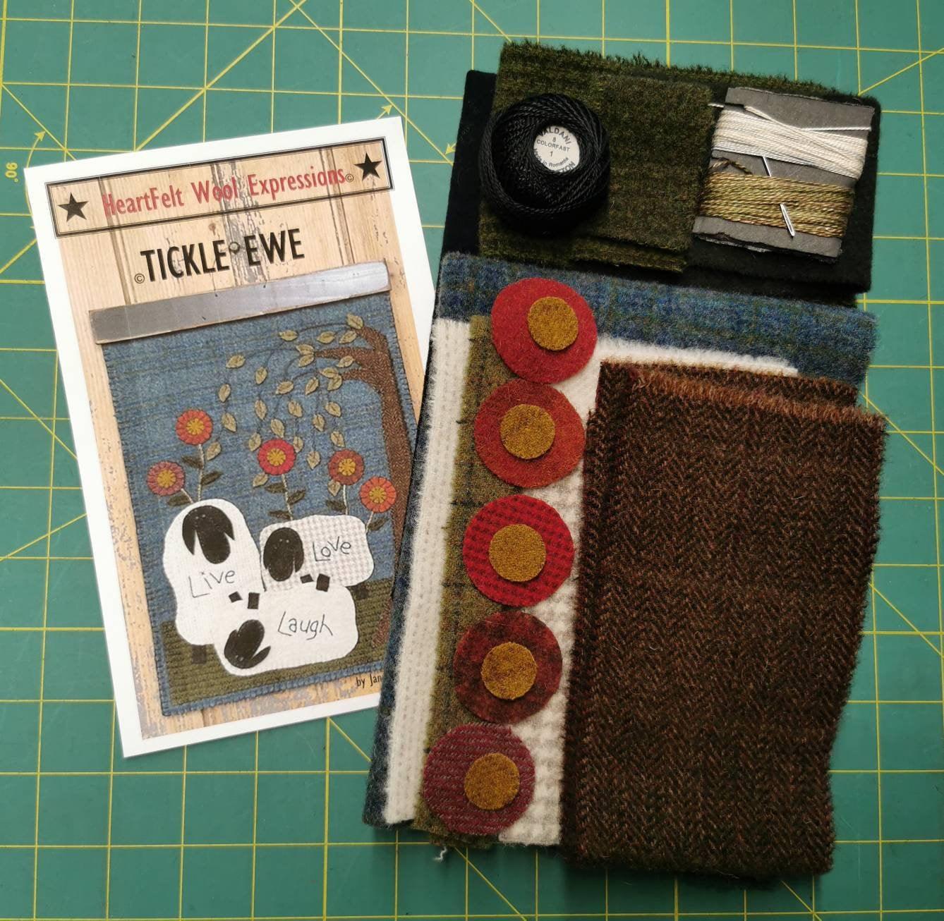 TICKLE EWE Kit - All About Ewe Wool Shop