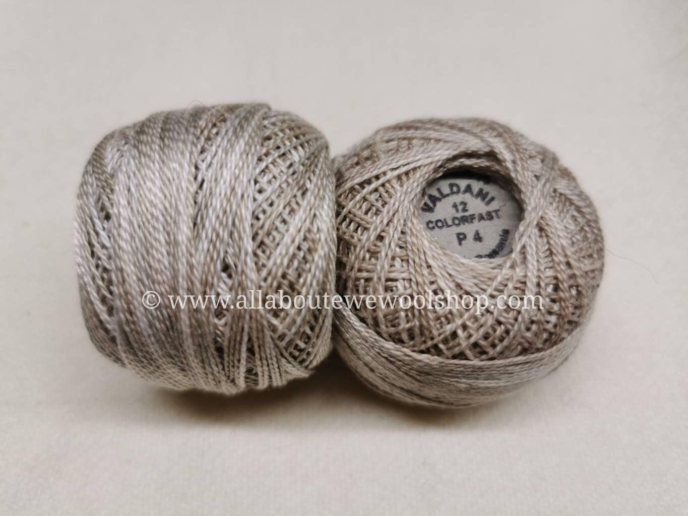 P4 #12 Valdani Pearl/Perle Cotton Thread - All About Ewe Wool Shop