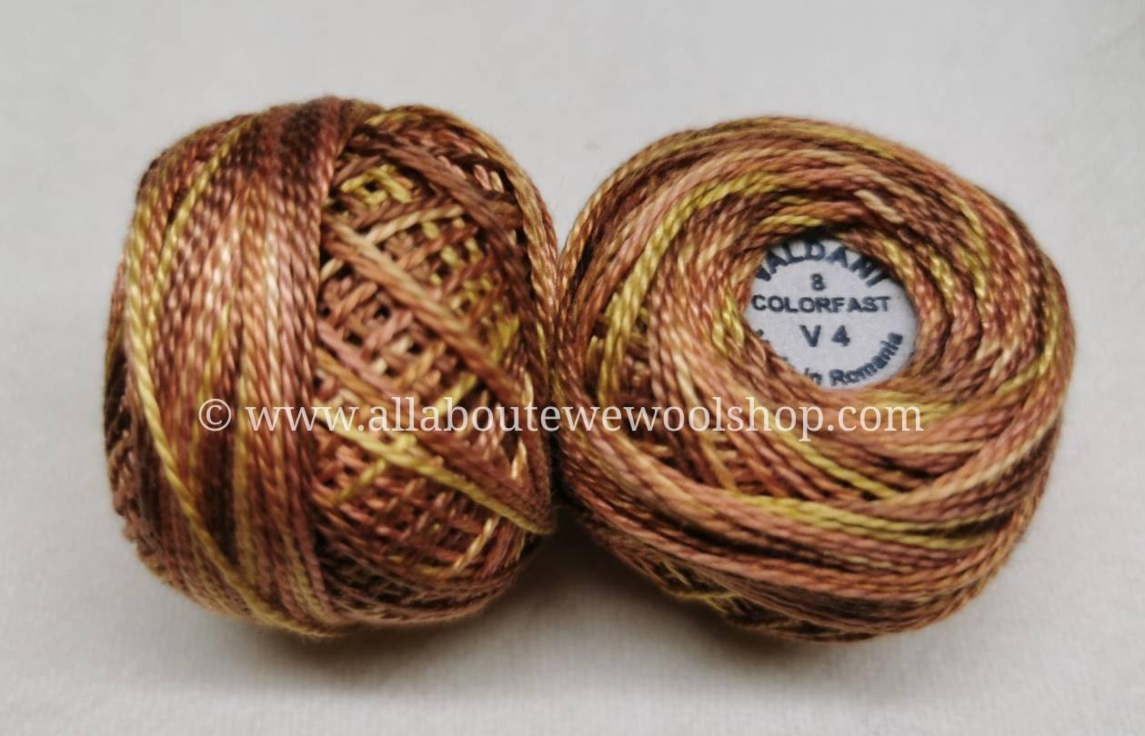 V4 #8 Valdani Pearl/Perle Cotton Thread - All About Ewe Wool Shop