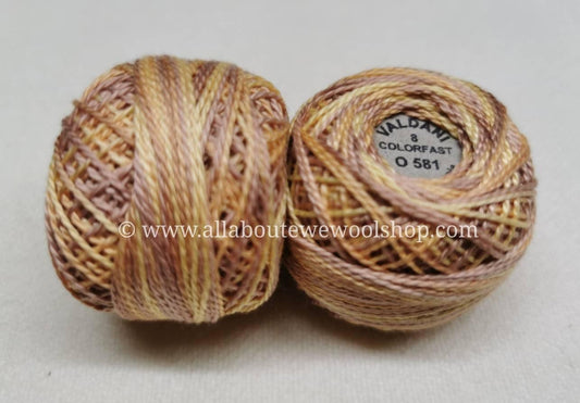 O581 #8 Valdani Pearl/Perle Cotton Thread - All About Ewe Wool Shop