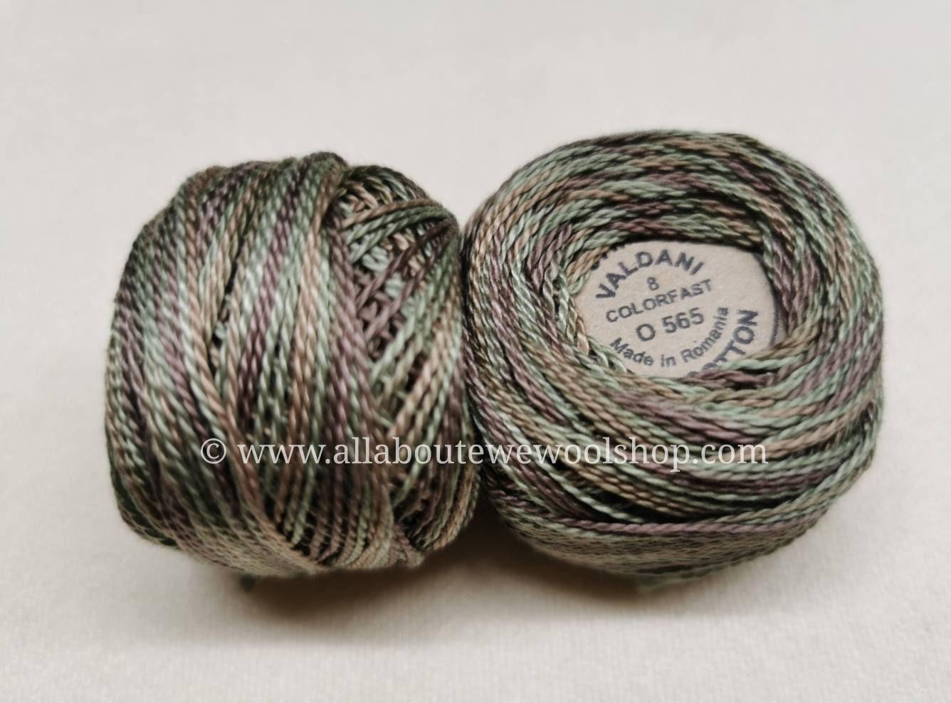 O565 #8 Valdani Pearl/Perle Cotton Thread - All About Ewe Wool Shop