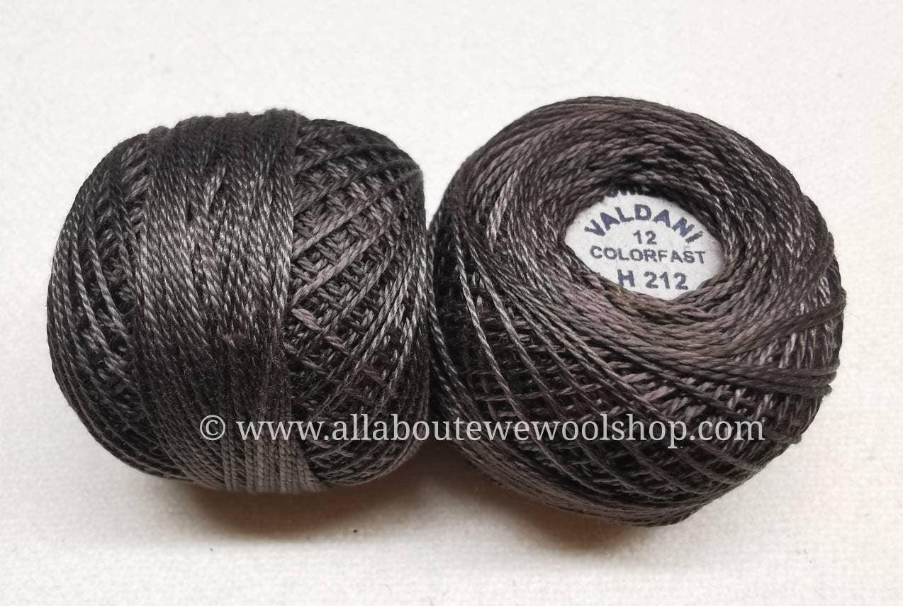 H212 #12 Valdani Pearl/Perle Cotton Thread - All About Ewe Wool Shop