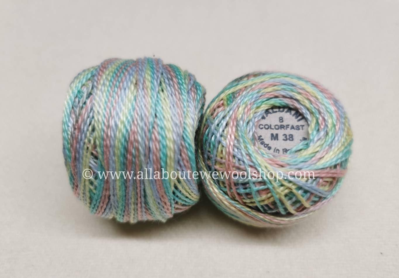 M38 #8 Valdani Pearl/Perle Cotton Thread - All About Ewe Wool Shop