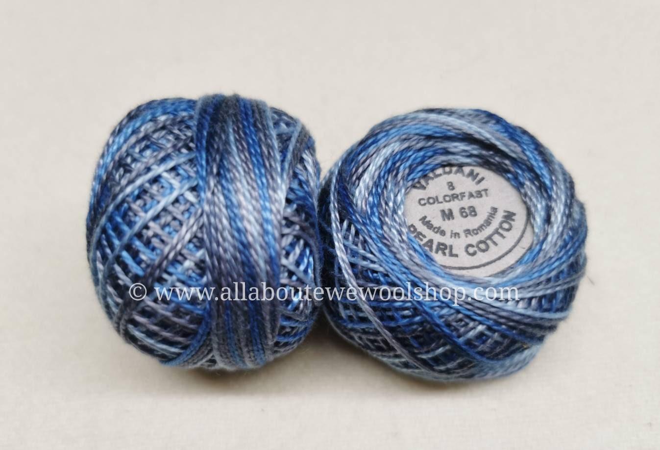 M68 #8 Valdani Pearl/Perle Cotton Thread - All About Ewe Wool Shop