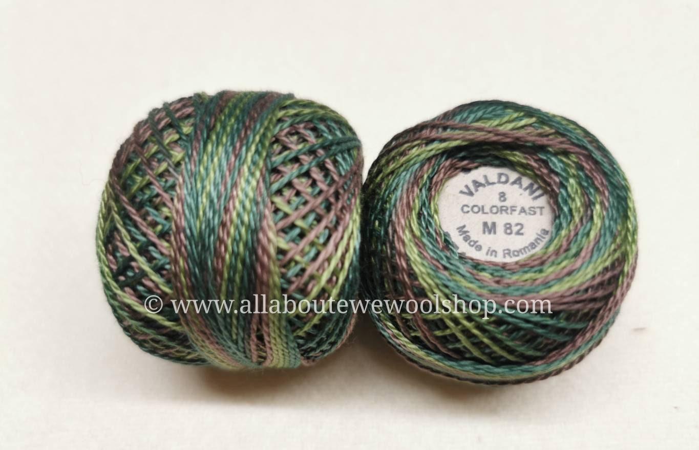 M82 #8 Valdani Pearl/Perle Cotton Thread - All About Ewe Wool Shop