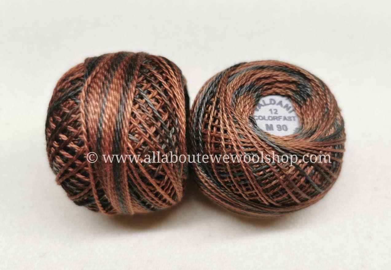M90 #12 Valdani Pearl/Perle Cotton Thread - All About Ewe Wool Shop