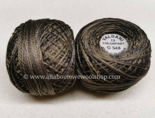 O548 #12 Valdani Pearl/Perle Cotton Thread - All About Ewe Wool Shop