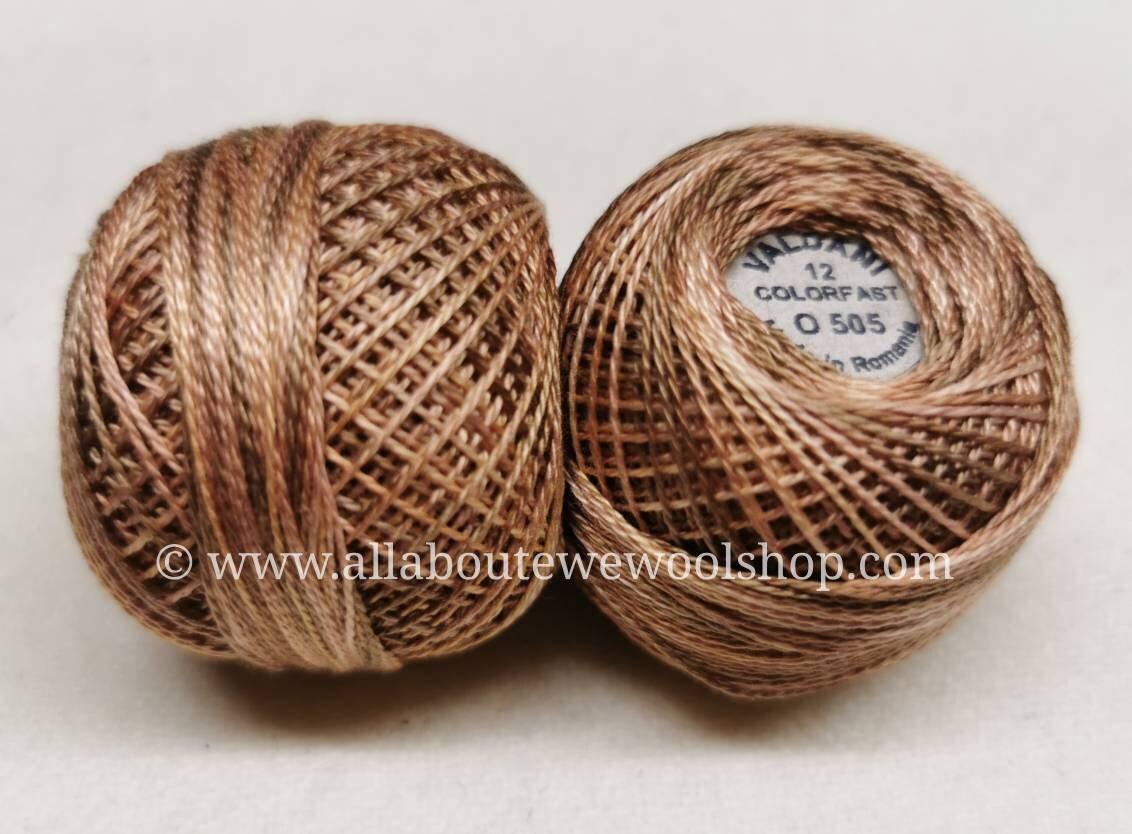 O505 #12 Valdani Pearl/Perle Cotton Thread - All About Ewe Wool Shop