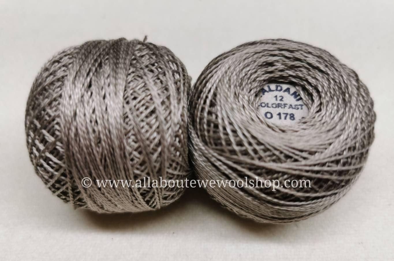 O178 #12 Valdani Pearl/Perle Cotton Thread - All About Ewe Wool Shop