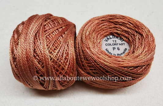 P6 #12 Valdani Pearl/Perle Cotton Thread - All About Ewe Wool Shop