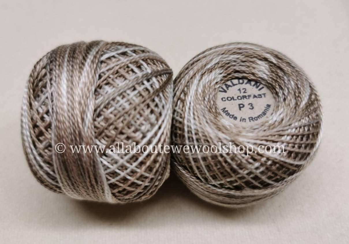 P3 #12 Valdani Pearl/Perle Cotton Thread - All About Ewe Wool Shop