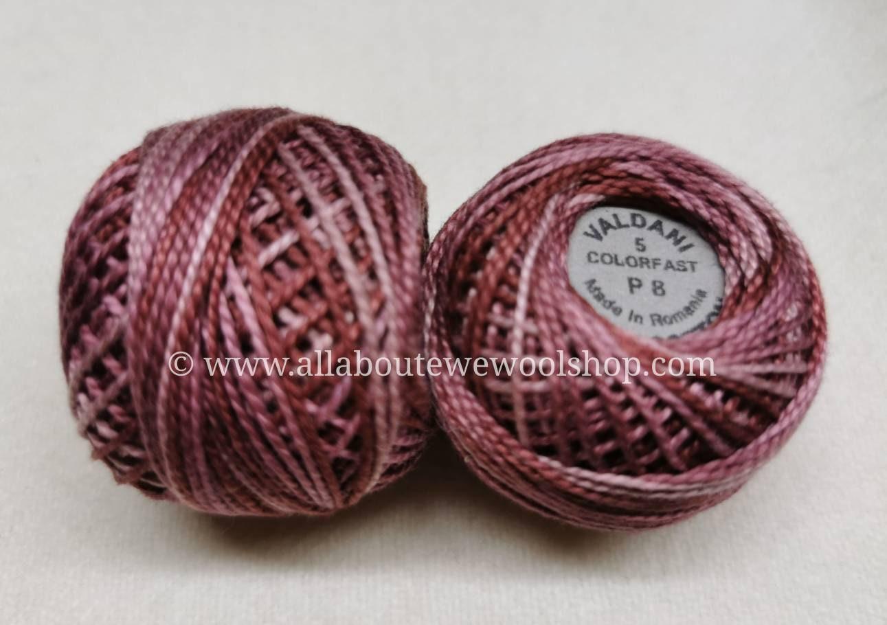 P8 #5 Valdani Pearl/Perle Cotton Thread - All About Ewe Wool Shop