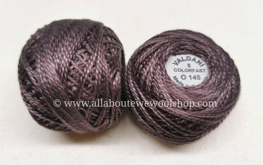 O145 #8 Valdani Pearl/Perle Cotton Thread - All About Ewe Wool Shop