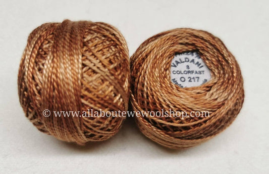 O217 #8 Valdani Pearl/Perle Cotton Thread - All About Ewe Wool Shop