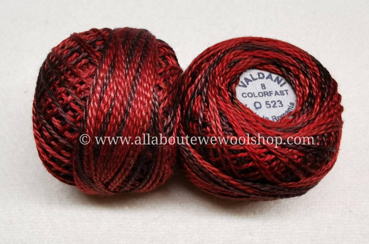 O523 #8 Valdani Pearl/Perle Cotton Thread - All About Ewe Wool Shop