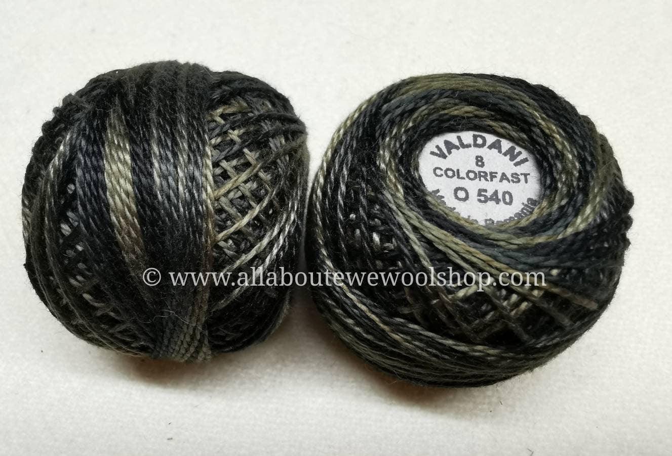 O540 #8 Valdani Pearl/Perle Cotton Thread - All About Ewe Wool Shop