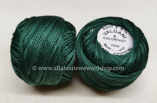 O539 #8 Valdani Pearl/Perle Cotton Thread - All About Ewe Wool Shop