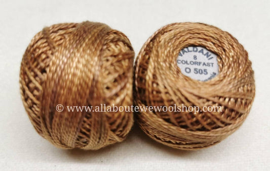 O505 #8 Valdani Pearl/Perle Cotton Thread - All About Ewe Wool Shop