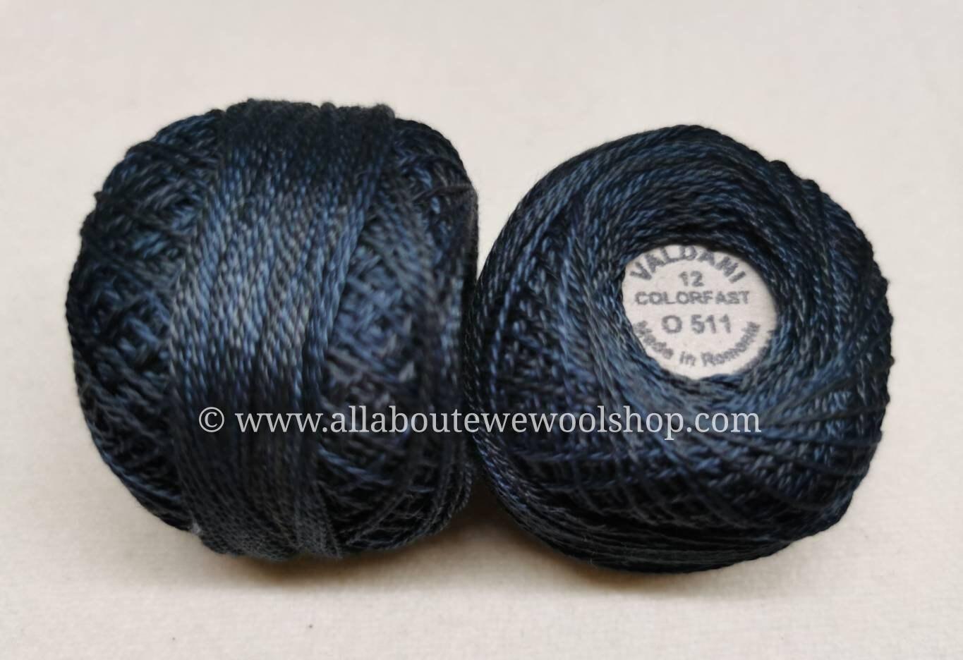 O511 #12 Valdani Pearl/Perle Cotton Thread - All About Ewe Wool Shop