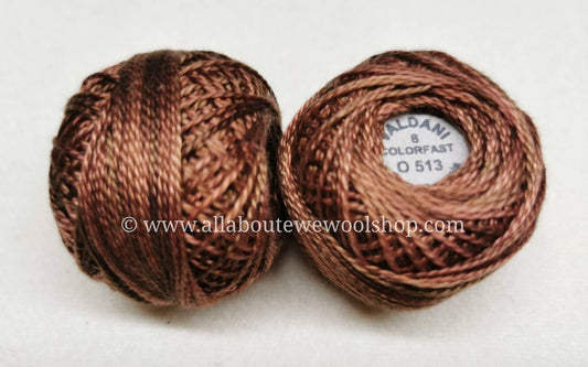 O513 #8 Valdani Pearl/Perle Cotton Thread - All About Ewe Wool Shop