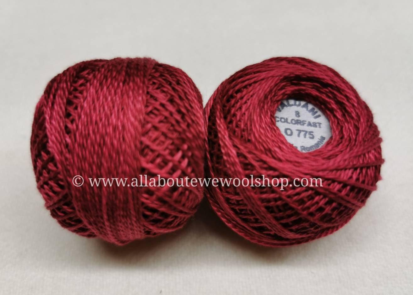 O775 #8 Valdani Pearl/Perle Cotton Thread - All About Ewe Wool Shop