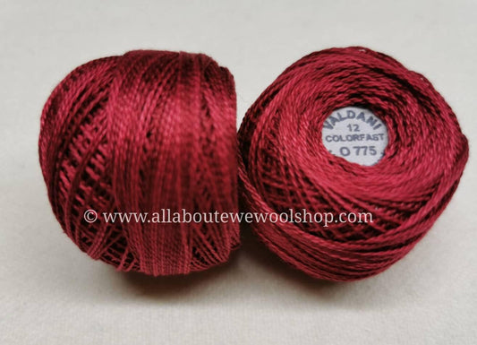 O775 #12 Valdani Pearl/Perle Cotton Thread - All About Ewe Wool Shop