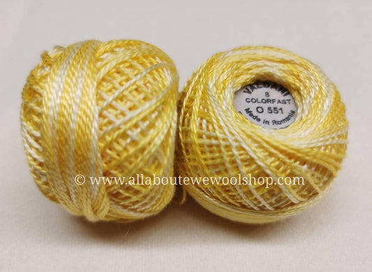 O551 #8 Valdani Pearl/Perle Cotton Thread - All About Ewe Wool Shop