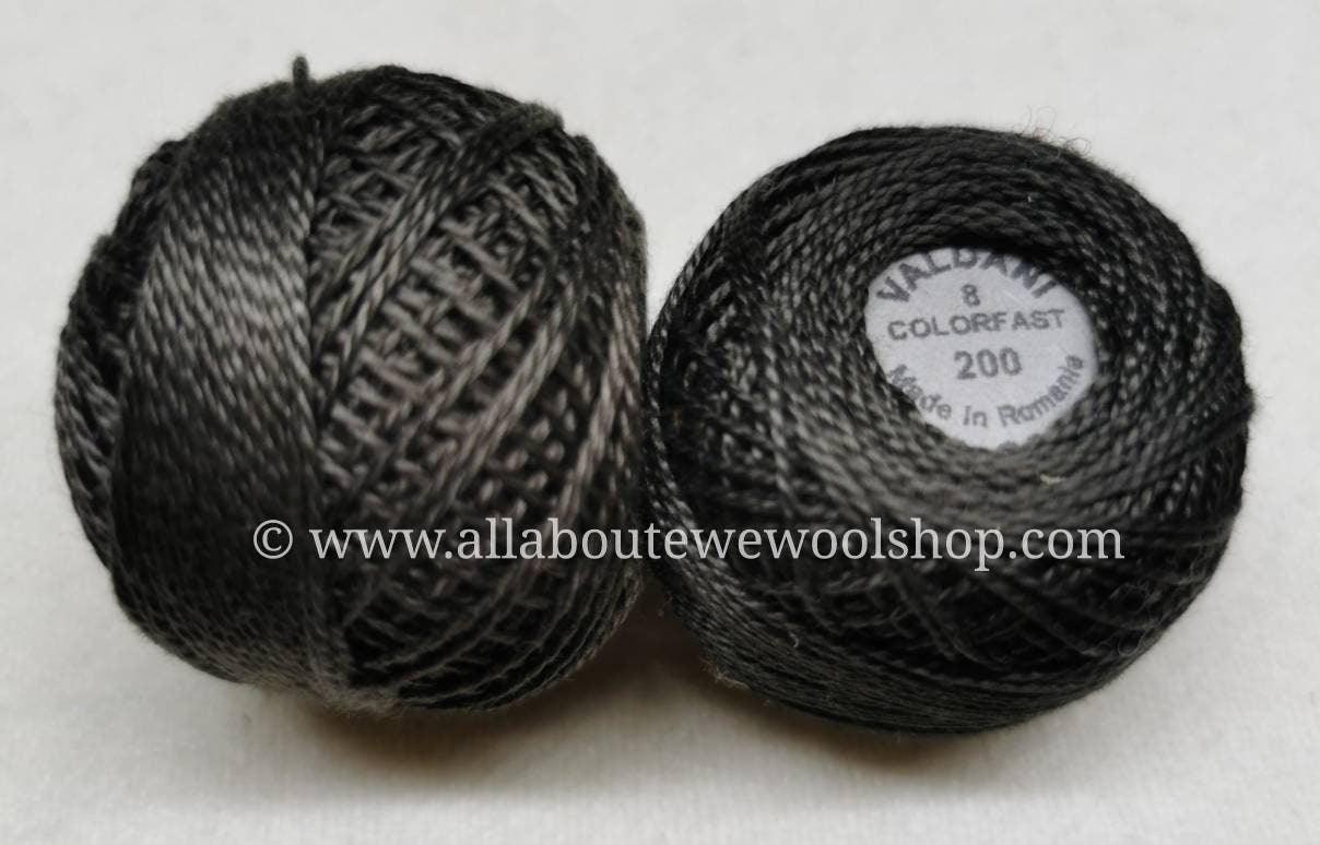 200 #8 Valdani Pearl/Perle Cotton Thread - All About Ewe Wool Shop