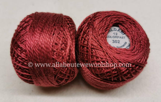 302 #12 Valdani Pearl/Perle Cotton Thread - All About Ewe Wool Shop