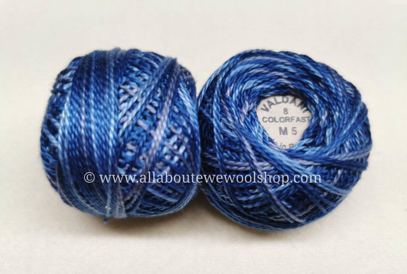 M5 #8 Valdani Pearl/Perle Cotton Thread - All About Ewe Wool Shop