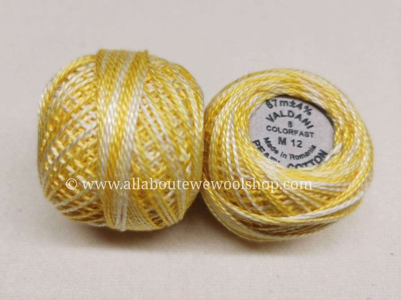 M12 #8 Valdani Pearl/Perle Cotton Thread - All About Ewe Wool Shop