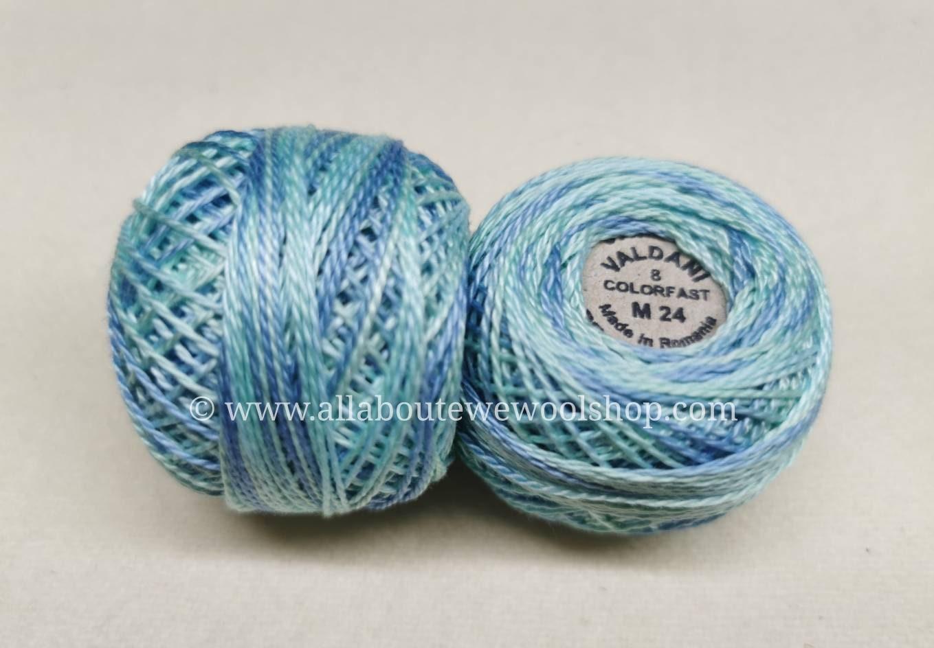 M24 #8 Valdani Pearl/Perle Cotton Thread - All About Ewe Wool Shop