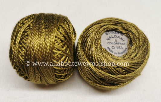 O153 #8 Valdani Pearl/Perle Cotton Thread - All About Ewe Wool Shop