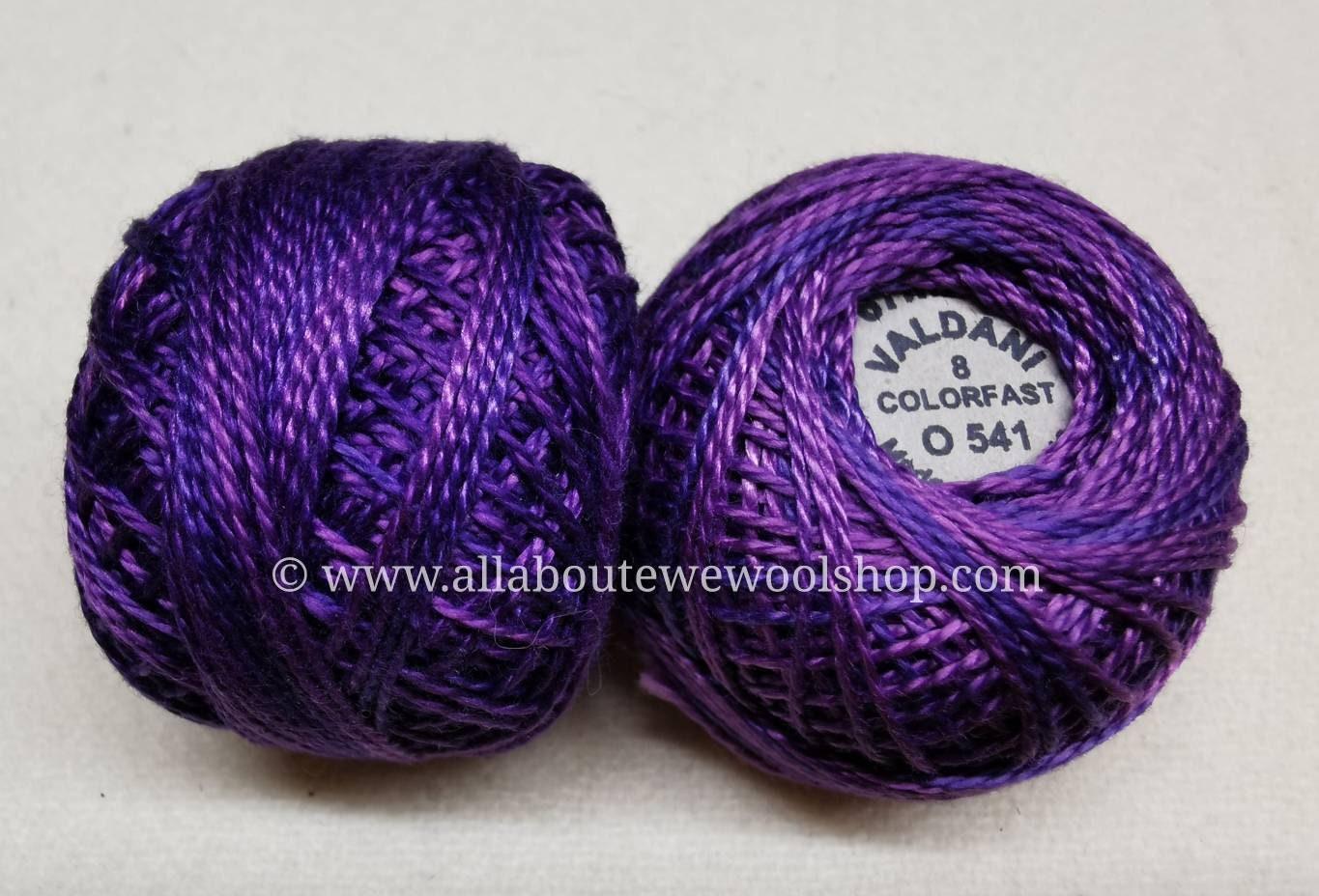 O541 #8 Valdani Pearl/Perle Cotton Thread - All About Ewe Wool Shop