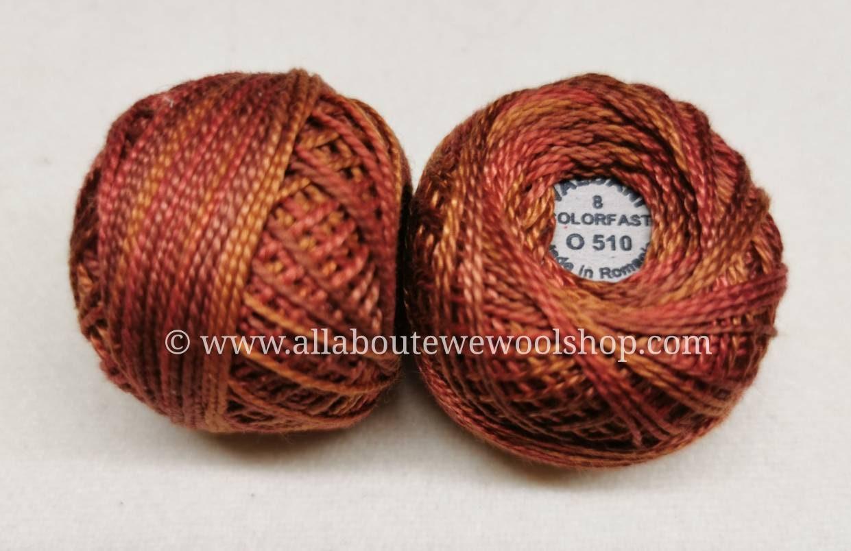 O510 #8 Valdani Pearl/Perle Cotton Thread - All About Ewe Wool Shop