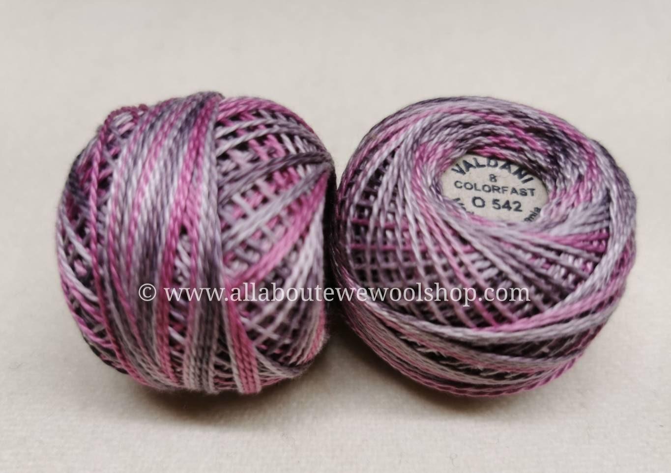 O542 #8 Valdani Pearl/Perle Cotton Thread - All About Ewe Wool Shop