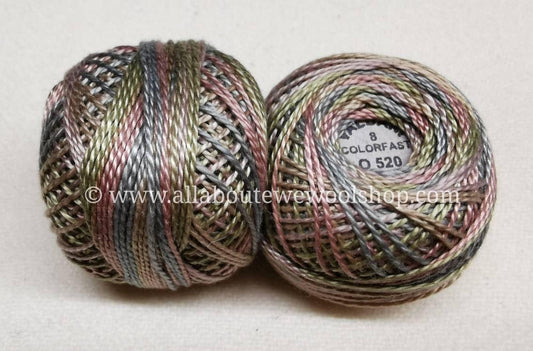 O520 #8 Valdani Pearl/Perle Cotton Thread - All About Ewe Wool Shop