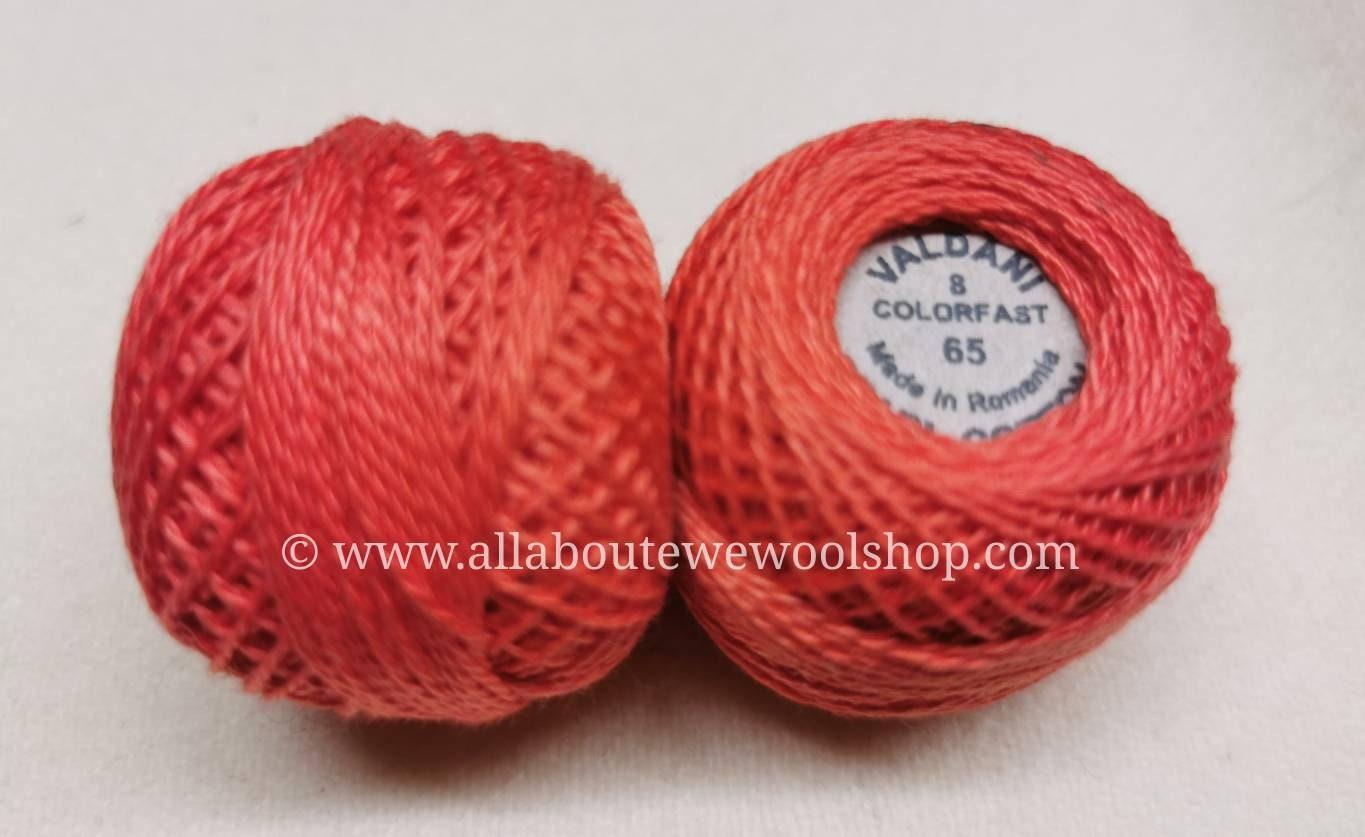 65 #8 Valdani Pearl/Perle Cotton Thread - All About Ewe Wool Shop