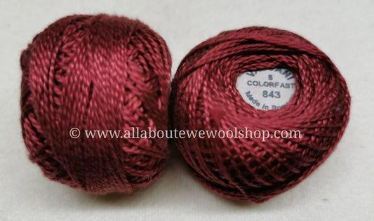 843 #8 Valdani Pearl/Perle Cotton Thread - All About Ewe Wool Shop