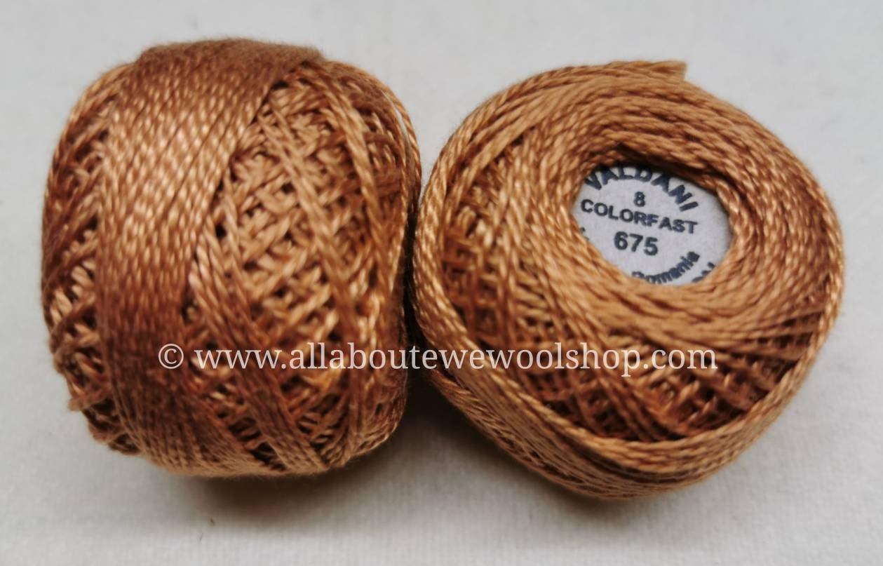 675 #8 Valdani Pearl/Perle Cotton Thread - All About Ewe Wool Shop