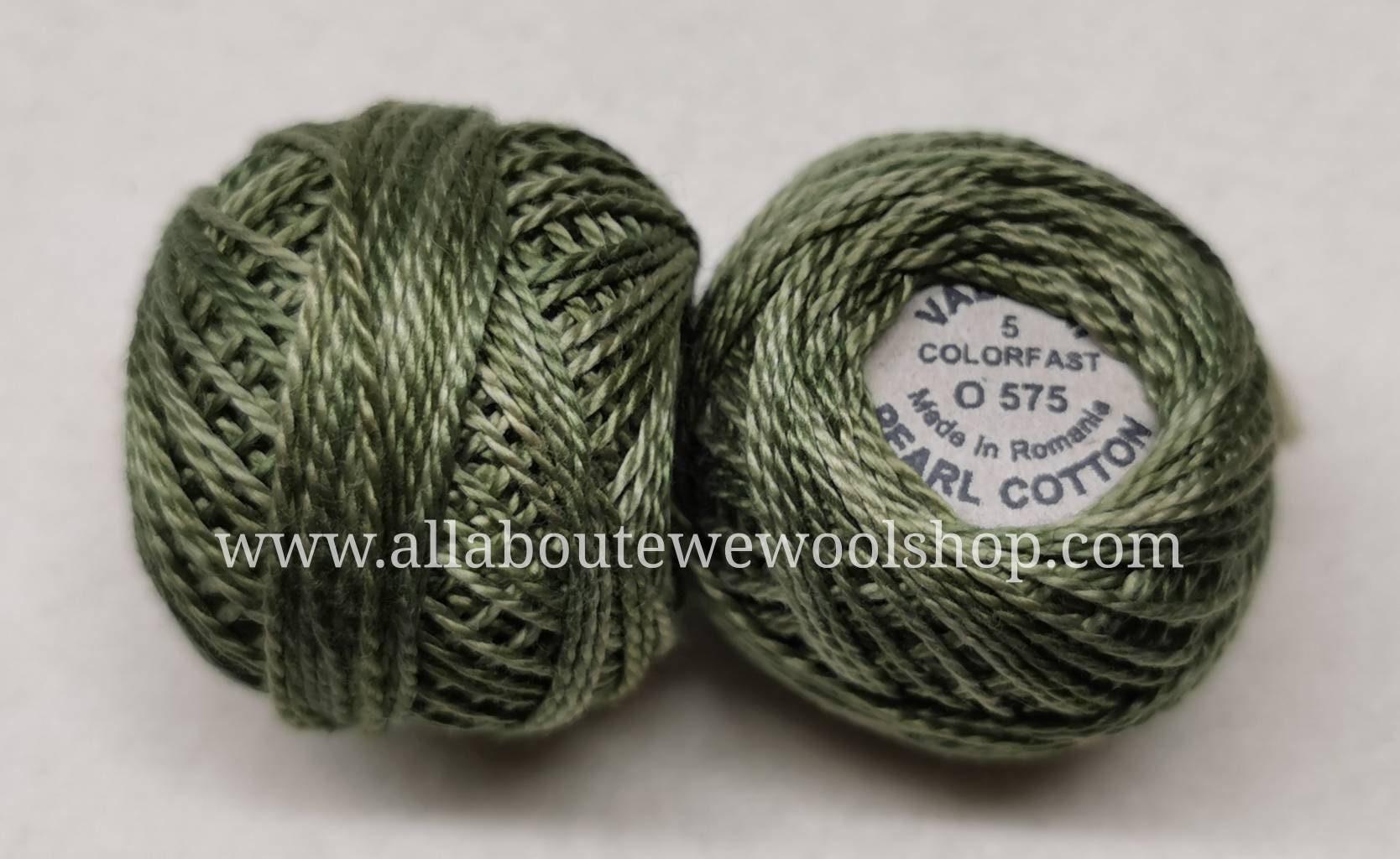 O575 #5 Valdani Pearl/Perle Cotton Thread - All About Ewe Wool Shop