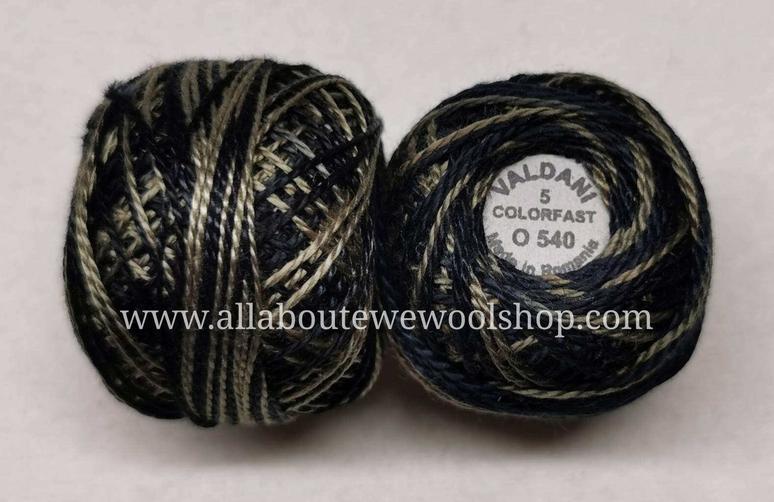 O540 #5 Valdani Pearl/Perle Cotton Thread - All About Ewe Wool Shop