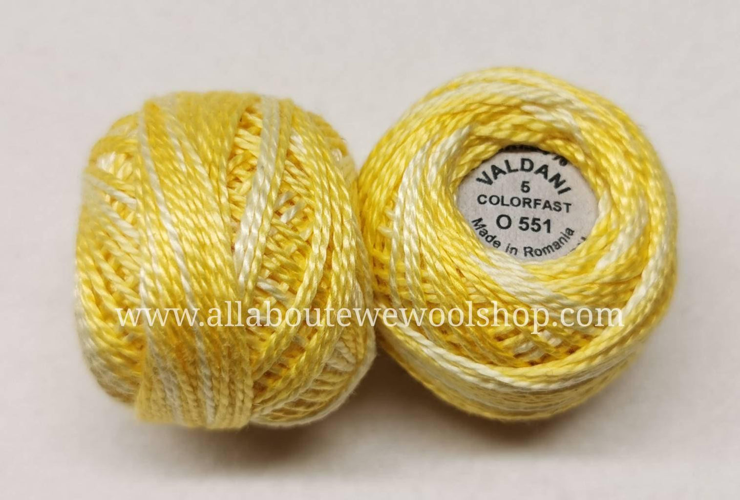 O551 #5 Valdani Pearl/Perle Cotton Thread - All About Ewe Wool Shop