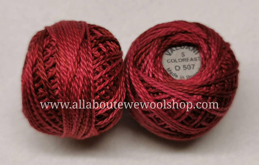 O507 #5 Valdani Pearl/Perle Cotton Thread - All About Ewe Wool Shop