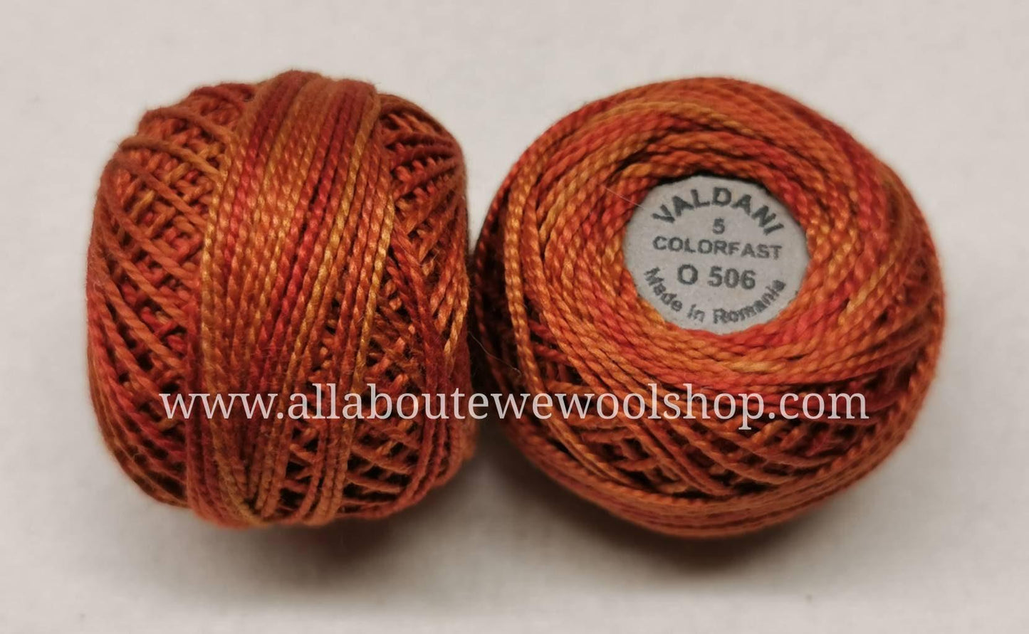 O506 #5 Valdani Pearl/Perle Cotton Thread - All About Ewe Wool Shop