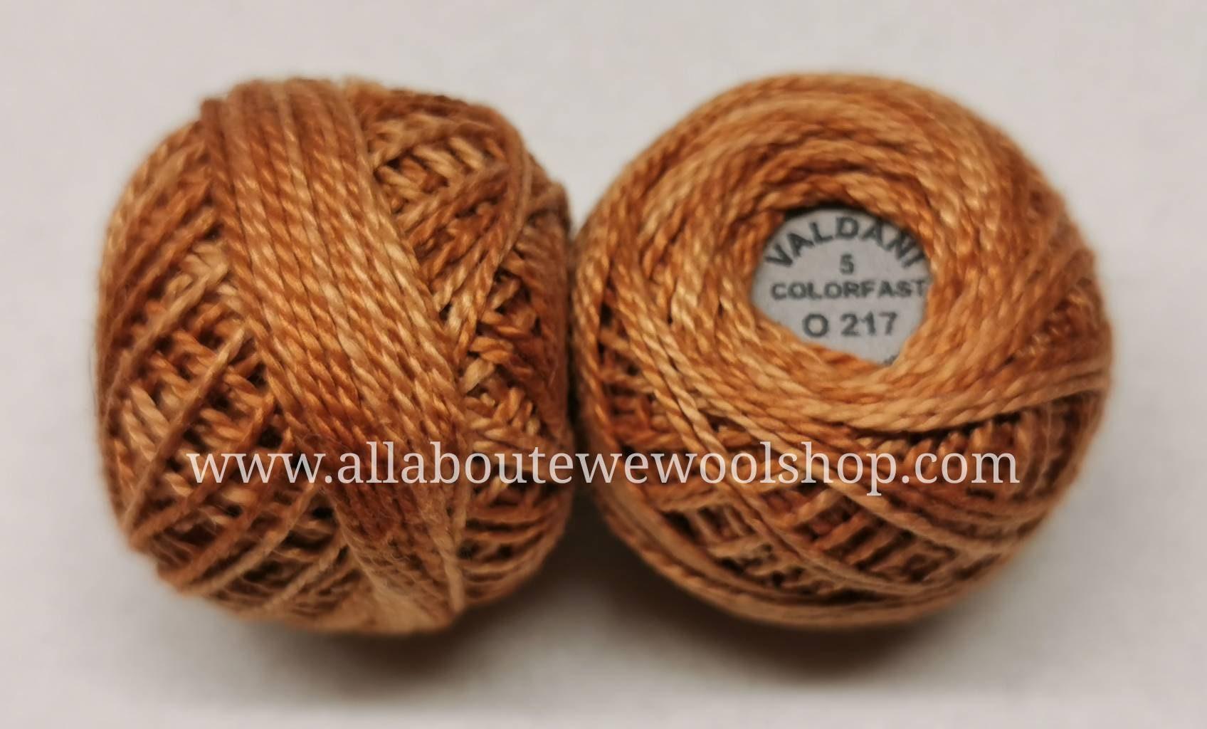 O217 #5 Valdani Pearl/Perle Cotton Thread - All About Ewe Wool Shop