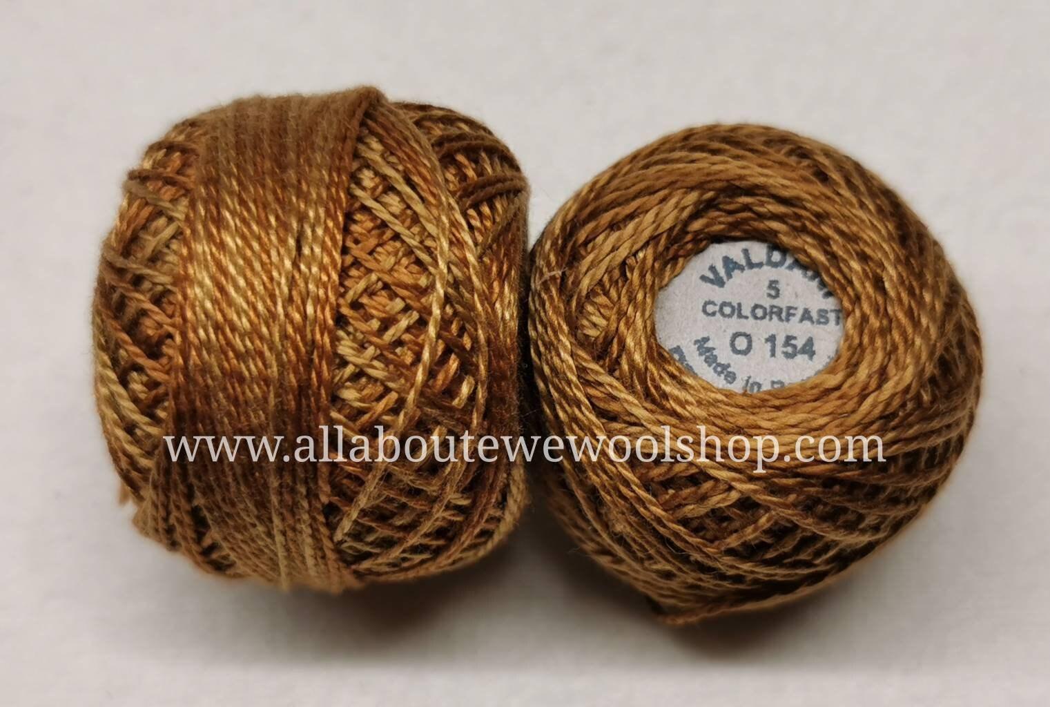 O154 #5 Valdani Pearl/Perle Cotton Thread - All About Ewe Wool Shop